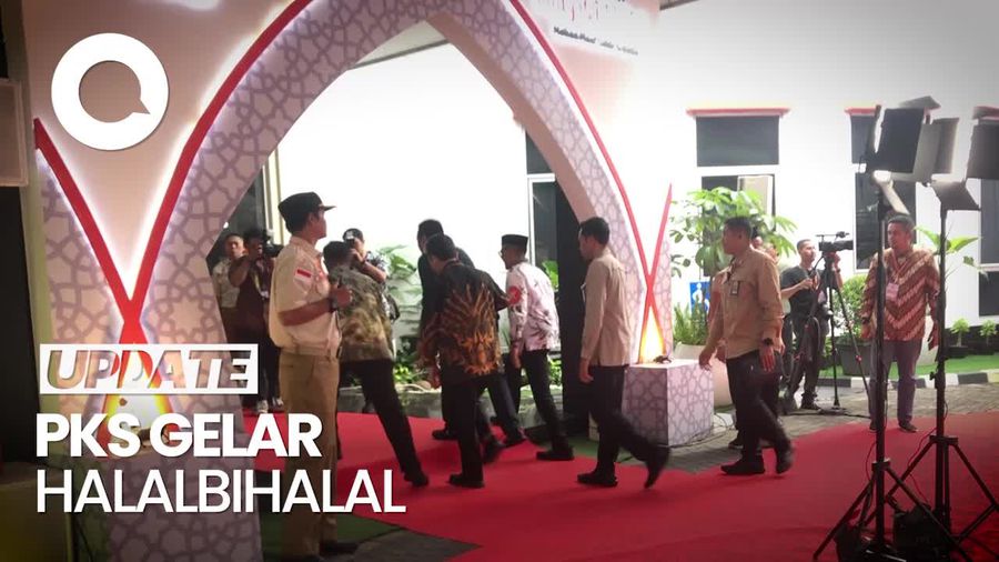 Halal Bihalal PKS: Surya Paloh, Mardiono hingga Bamsoet Hadir