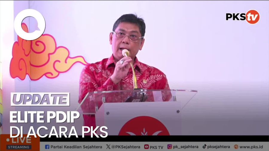 Hadiri Milad PKS, Utut Adianto PDIP: Saya Deg-degan Nih
