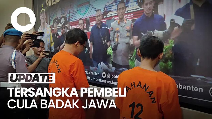 Tangis Tersangka Perburuan Badak Jawa: Histeris Sampai Digotong Polisi