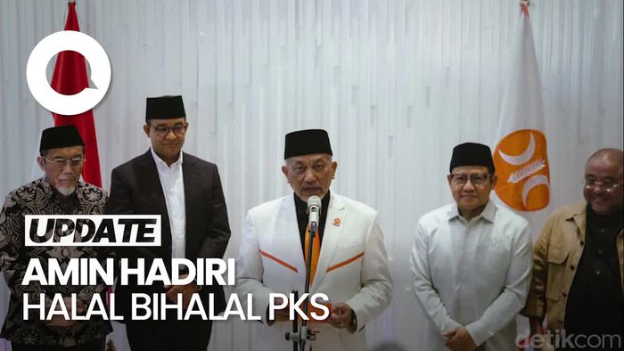 Anies-Cak Imin Hadiri Acara Halal Bihalal PKS