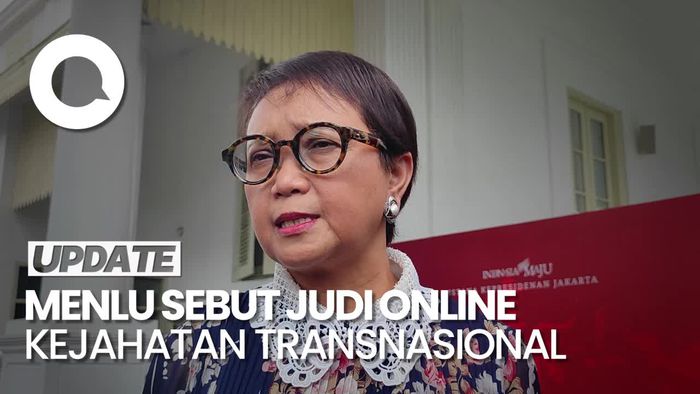 Menlu: Judi Online Kejahatan Transnasional, Perlu Kerja Sama Antarnegara