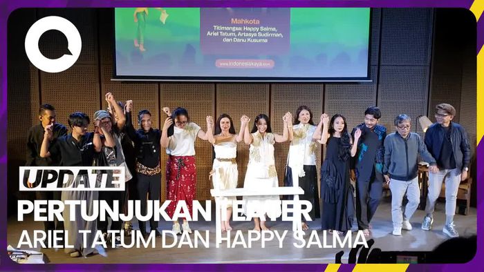 Pementasan Monolog Ariel Tatum-Happy Salma untuk Hari Kartini
