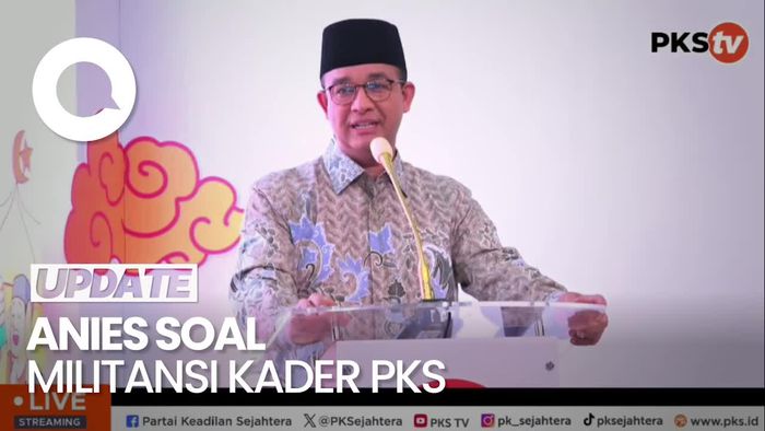 Anies di Milad PKS: Kebersamaan Kita Tak Berhenti Seusai Pengumuman MK-KPU