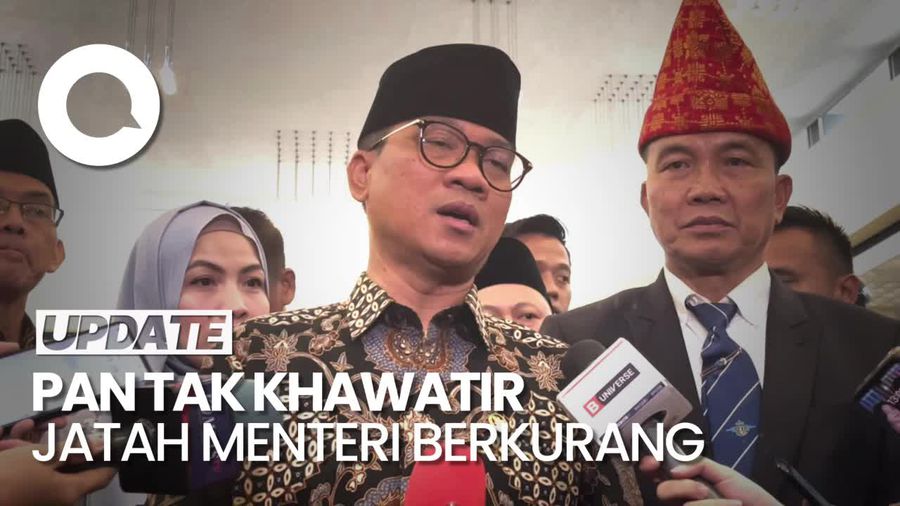 PAN Tak Khawatir Jatah Menteri Berkurang Jika NasDem-PKB Merapat Prabowo