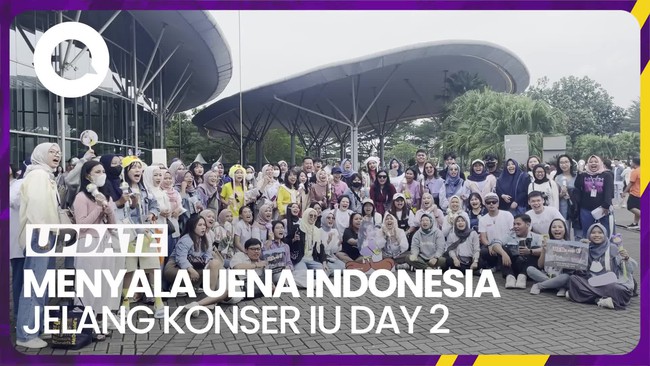 Energi UAENA Indonesia yang Membara Jelang Konser IU Hari Kedua