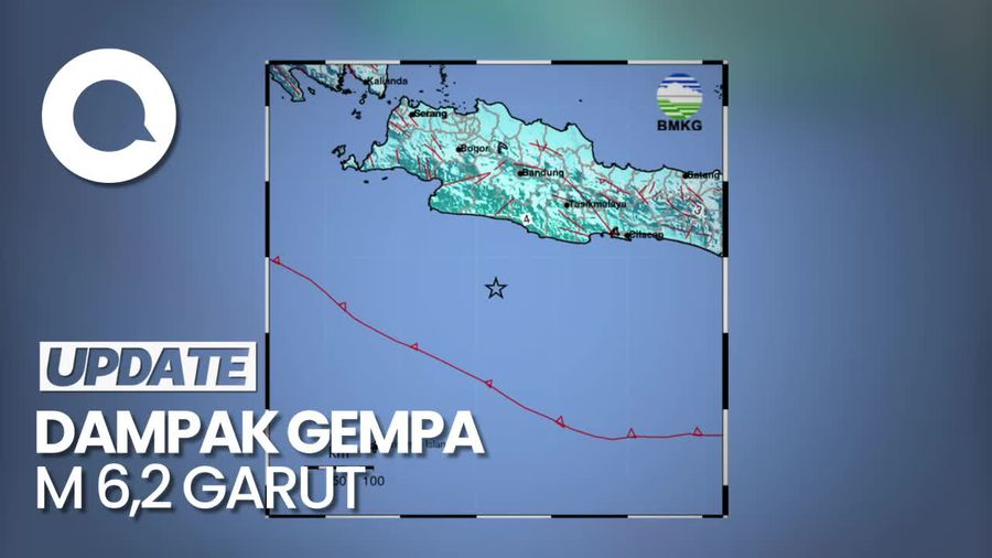Dampak Gempa M 6,2 Garut, Sejumlah Bangunan Dilaporkan Rusak