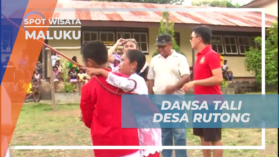 Mengenal Budaya, Melihat Pertunjukan Dansa Tali, Tarian Khas Desa Rutong, Maluku
