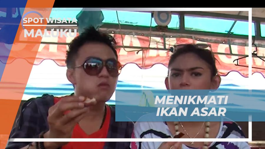 Menyantap Cita Rasa Lezat Ikan Asar Dengan Cocolan Sambal Khas Hatiwe Kecil, Maluku