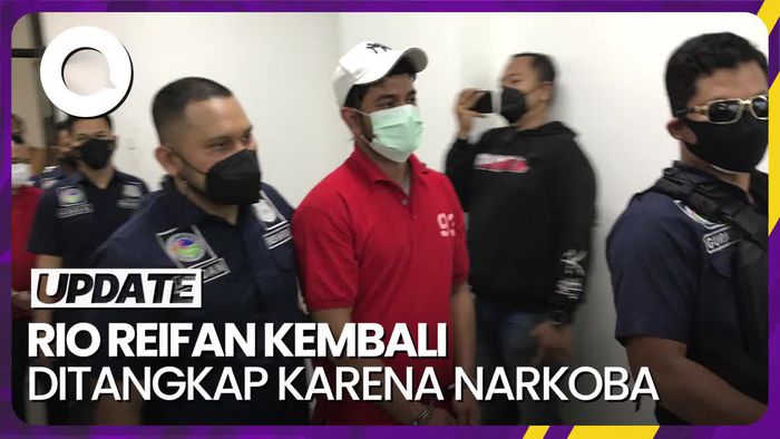 Rio Reifan Kembali Ditangkap Polisi gegara Narkoba