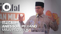 Kala Anies Ucap Rehat soal Surya Paloh Bicara Peluang Usung di Pilgub DKI