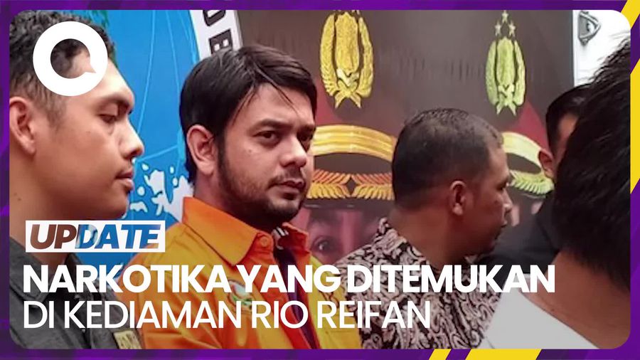 Rio Reifan Ditangkap, Polisi Temukan Sabu hingga Ekstasi