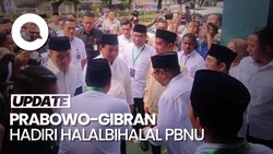 Disambut Langsung Gus Yahya, Prabowo-Gibran Hadiri Halalbihalal PBNU