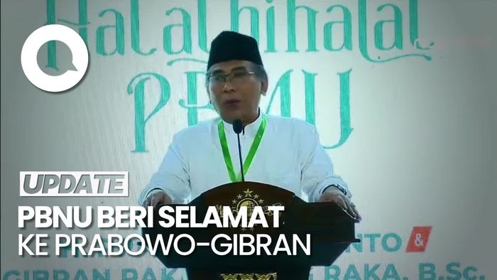 Gus Yahya ke Prabowo-Gibran: Semoga Allah Senantiasa Beri Perlindungan