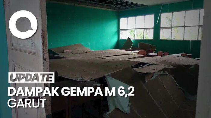 Penampakan Rumah hingga Sekolah di Tasikmalaya Rusak Imbas Gempa Garut
