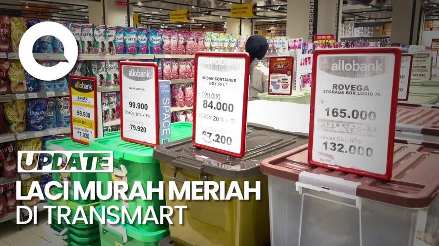 Diskon Besar Perabotan Rumah di Transmart Full Day Sale