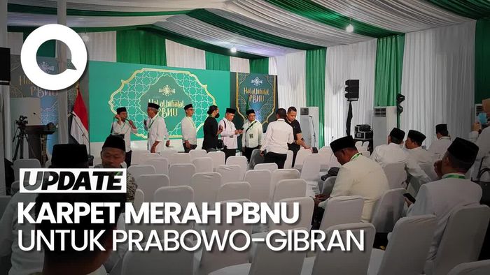 PBNU Gelar Karpet Merah Jelang Kedatangan Prabowo-Gibran