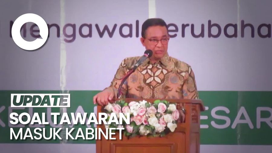 Anies: Jalur Perubahan Itu Bukan soal Kabinet dan Tidak