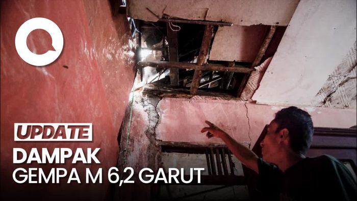 BNPB: 536 Jiwa Terdampak Gempa M 6,2 Garut