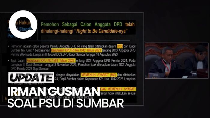 Irman Gusman Minta Pileg di Sumbar Diulang, Ini Alasannya