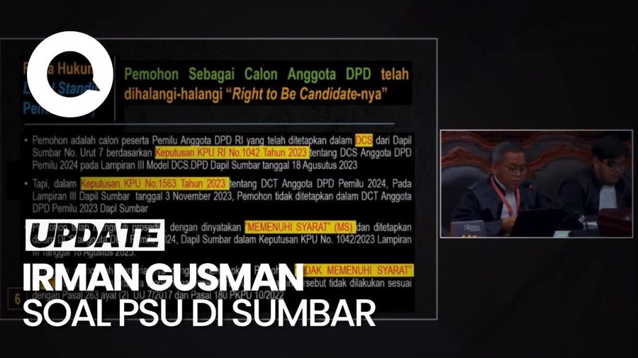 Irman Gusman Minta Pileg di Sumbar Diulang, Ini Alasannya