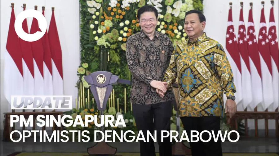PM Lee Hsien Loong Yakin Prabowo Bawa Hubungan RI-Singapura Lebih Tinggi