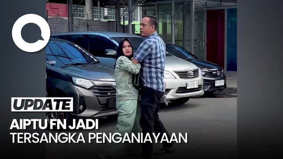 Aiptu FN Resmi Jadi Tersangka Penganiayaan Debt Collector di Palembang