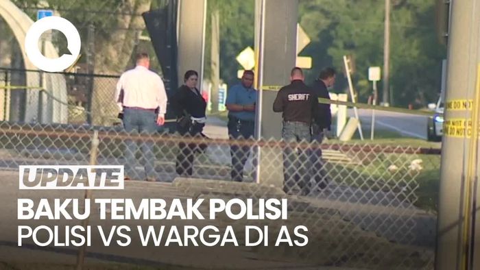 Baku Tembak Polisi dan Warga di Florida, 1 Orang Tewas-2 Luka Parah