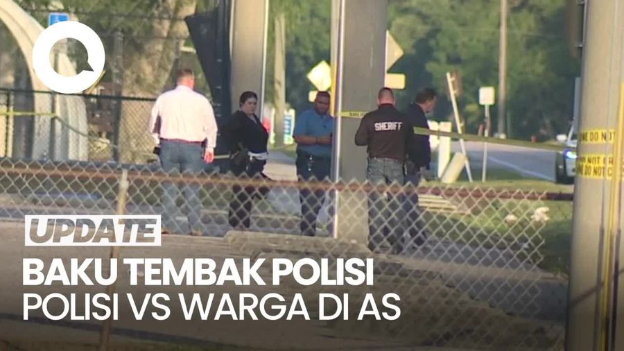 Baku Tembak Polisi dan Warga di Florida, 1 Orang Tewas-2 Luka Parah