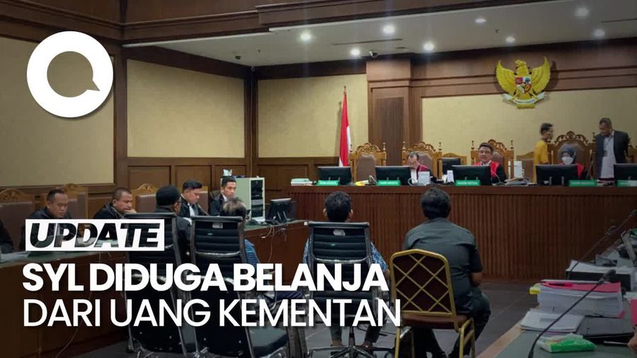 Terungkap di Sidang, SYL-Istri Pernah Beli Parfum Pakai Uang Kementan