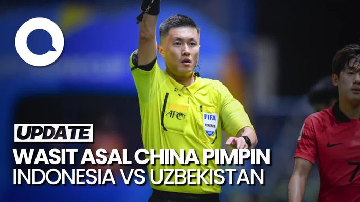 Indonesia Vs Uzbekistan Akan Dipimpin Wasit Asal China