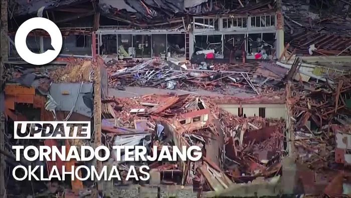 Penampakan Dampak Kerusakan Akibat Tornado di AS yang Tewaskan 3 Orang