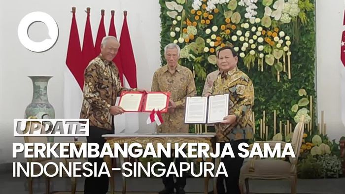 RI Garap Kerja Sama dengan Singapura, Luhut-Prabowo Tanda Tangani MoU