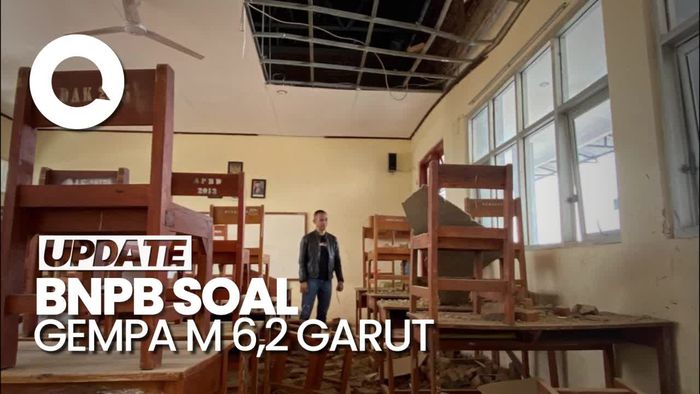 BNPB Sebut Gempa M 6,2 Garut Bukan Megathrust
