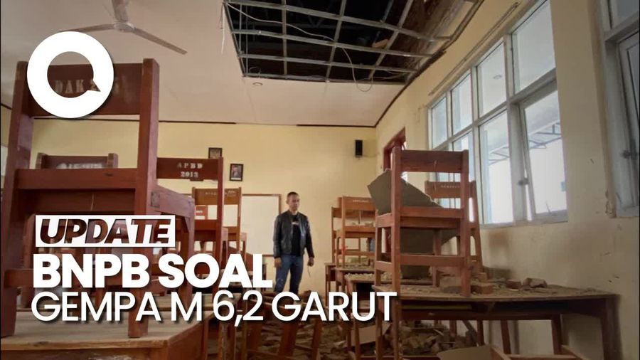 BNPB Sebut Gempa M 6,2 Garut Bukan Megathrust