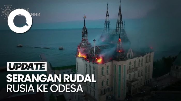 Serangan Rudal Rusia Hantam Wilayah Odesa, 4 Orang Tewas-28 Luka