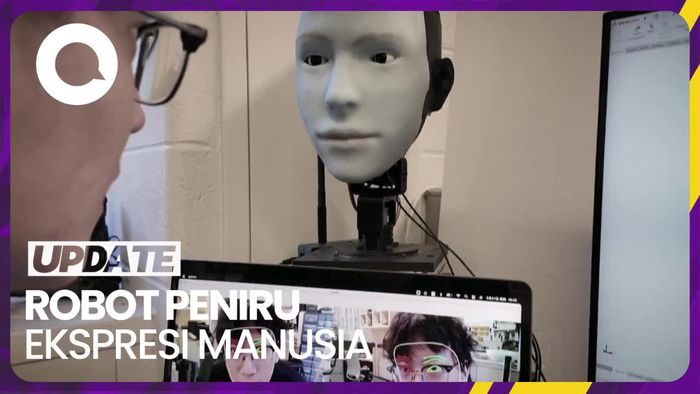 Raut Wajah Emo Si Robot Saat Tirukan Ekspresi Manusia