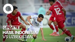 Hasil Indonesia Vs Uzbekistan: Kalah 0-2, Garuda Muda Gagal Melaju ke Final 