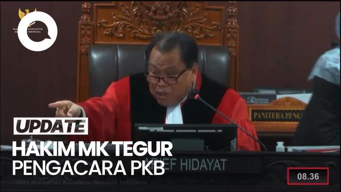 Tak Konsisten Saat Cabut Gugatan, Pengacara PKB Ditegur Hakim MK