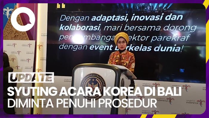 2 Poin Penting Kemenparekraf soal Polemik Syuting Pick Me Trip in Bali 