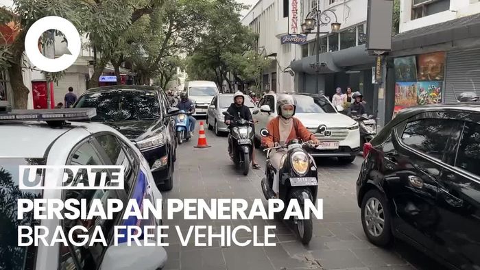 Siap-siap, Uji Coba Jalan Braga Bebas Kendaraan Mulai Mei 2024