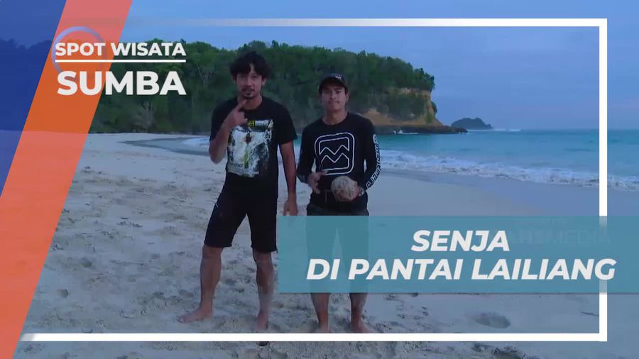 Menikmati Suasana Senja di Pantai Lailiang Sumba