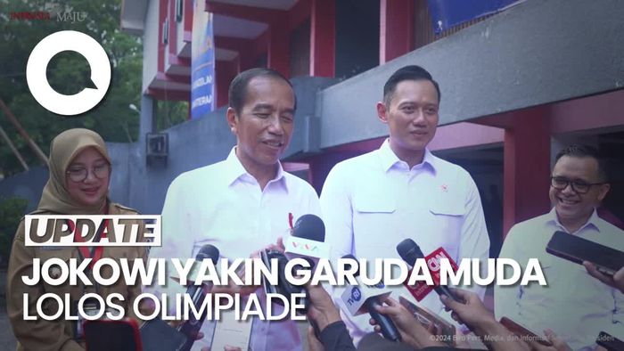 Jokowi Optimistis Indonesia U-23 Lolos Olimpiade Paris 2024