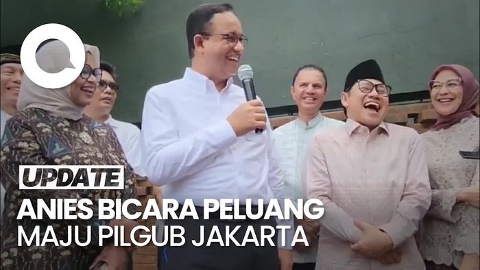 Anies Ditanya soal Pilgub DKI, Cak Imin Bilang Bulan Apa Pengumuman?