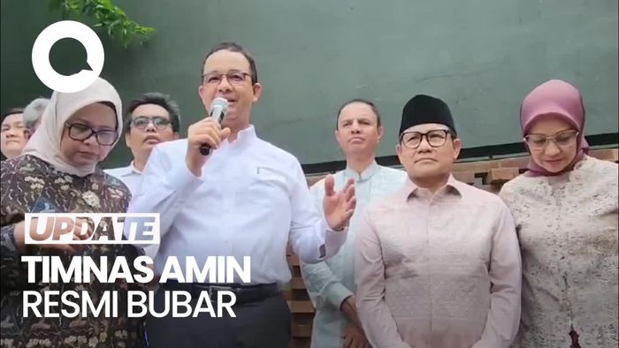 Anies Baswedan Resmi Bubarkan Timnas AMIN
