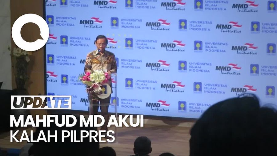 Akui Kalah Pilpres, Mahfud Md: Dongkol Tapi Jangan Ribut Lagi