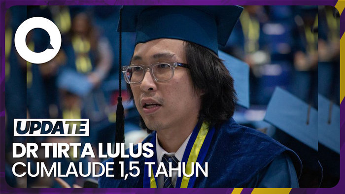 dr Tirta Lulus dengan Predikat Cumlaude Magister Administrasi Bisnis ITB Cuma 1,5 Tahun