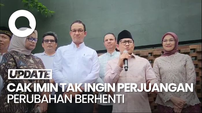 Timnas AMIN Bubar, Cak Imin: Perjuangan Perubahan Tak Boleh Berhenti