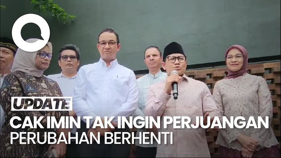 Timnas AMIN Bubar, Cak Imin: Perjuangan Perubahan Tak Boleh Berhenti