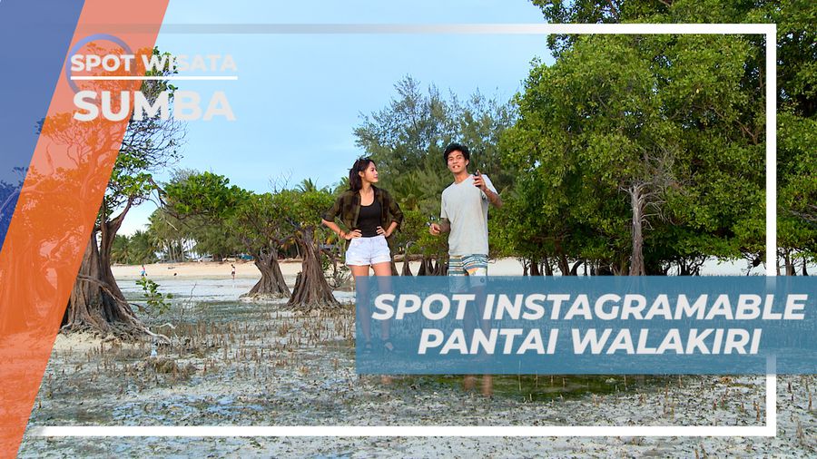 Menikmati Sore, Melihat Indahnya Lukisan Alam di Pantai Walakiri, Sumba