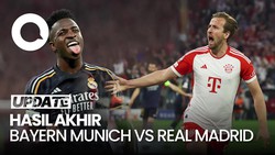 Kejar-kejaran Gol, Bayern Munich Vs Real Madrid Berakhir 2-2